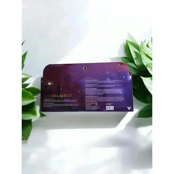 NEW Disney Villains Flavored Lip Scrub and Balm Set-Ursula/EvilQueen/Cruella/Mal - Picture 2 of 2